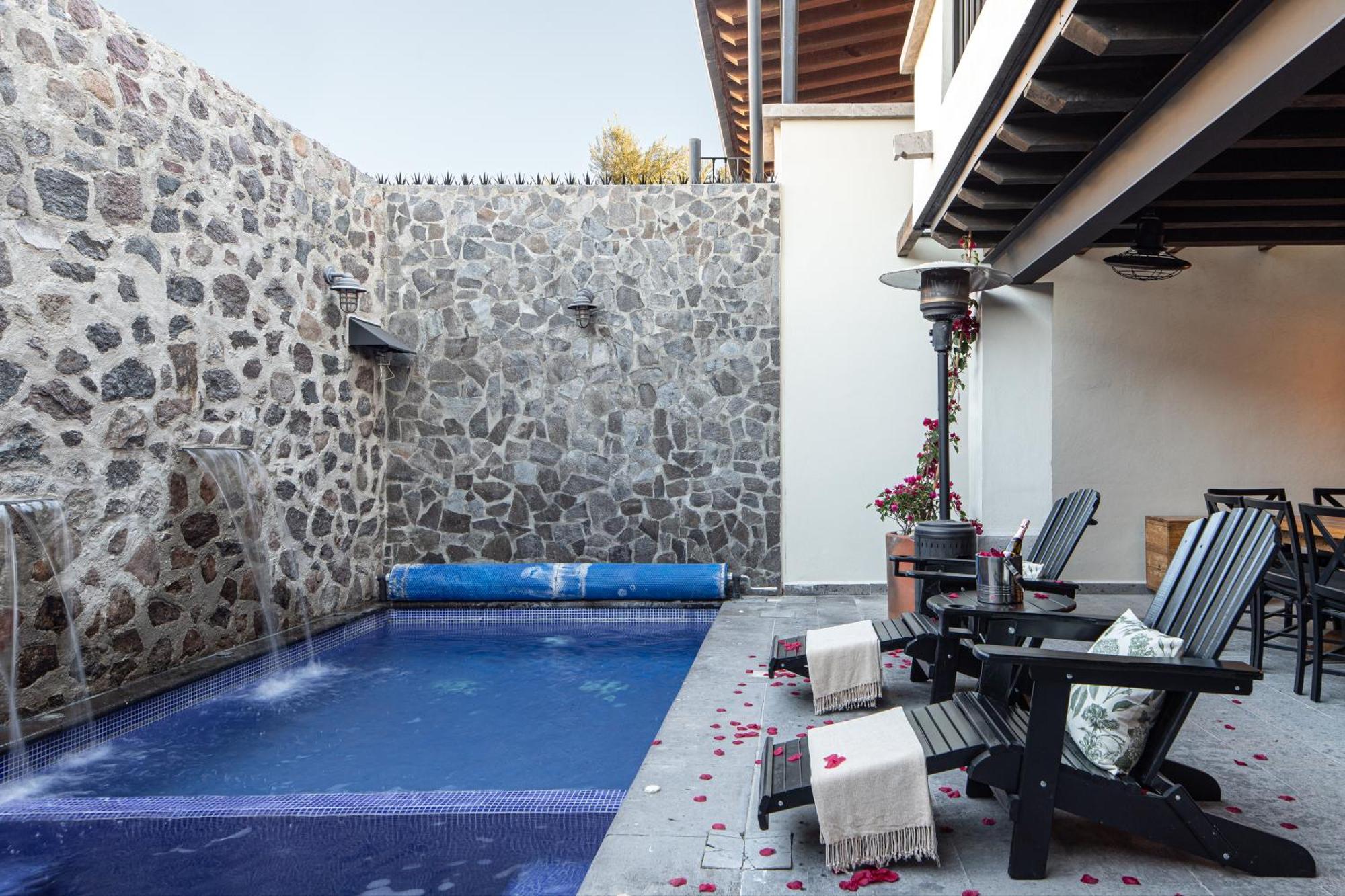 Private Jacuzzi & Pool, Elegant La Escondida 5Br Villa San Miguel de Allende Dış mekan fotoğraf