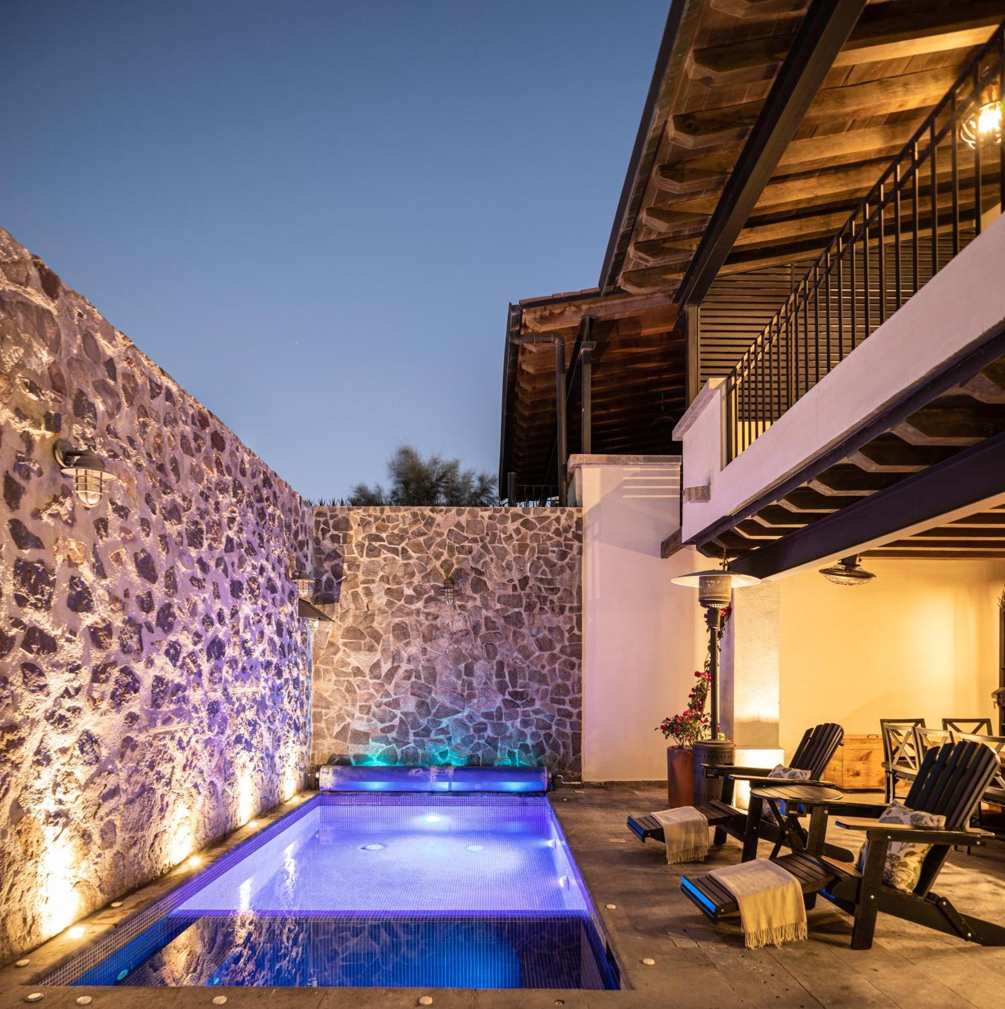 Private Jacuzzi & Pool, Elegant La Escondida 5Br Villa San Miguel de Allende Dış mekan fotoğraf